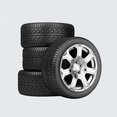 طقم إطارات سيارات ألومنيوم - 4 قطع